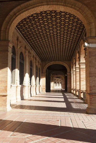 Plaza de España construida para la Exposición Iberoamericana de 1929, Se — Foto de Stock