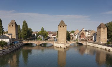 Kapalı köprü, petite france, Strasbourg, Bas-Rhin, Alsa