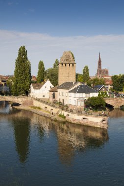Kapalı köprü, petite france, Strasbourg, Bas-Rhin, Alsa