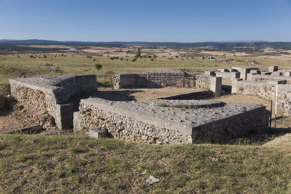 Ruiny Clunia, Penalba de Castro, Burgos, Castilla y Leon, Hiszpania — Zdjęcie stockowe