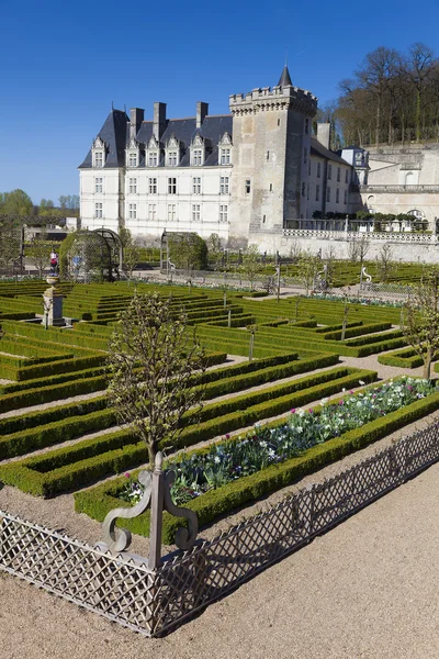 Villandry Castle, Indre-et-Loire, Fransa — Stok fotoğraf