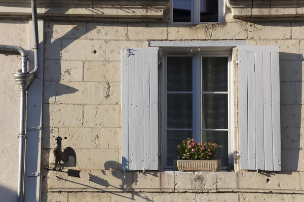 Architecture of Montsoreau, Maine-et-Loire, Pays de la Loire, Fr — Stock Photo, Image