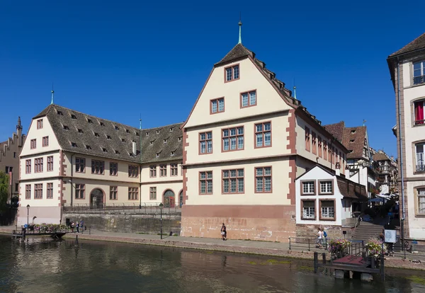 Widok w Strasburgu, Bas-Rhin, Alzacja, Francja — Zdjęcie stockowe