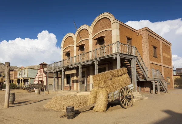 Mini Hollywood Film set, Desert of Tabernas, Almeria Province, A — Stock Photo, Image