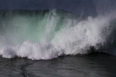 Dalgalar zumaia, gipuzkoa, İspanya