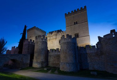 Kale ampudia, palencia, castilla y leon, İspanya