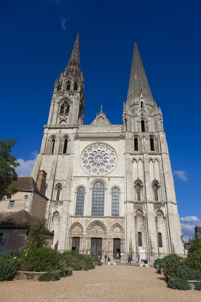 Katedrála v Chartres, Eure-et-Loir, centrum val de loire, Frank — Stock fotografie