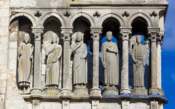Detail of the cathedral of Chartres, Eure-et-Loir, centre-val de — Stock Photo, Image