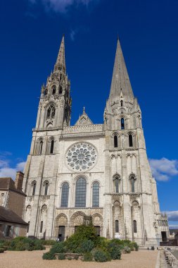 Katedral Chartres, Eure-et-Loir, Merkezi-val de loire, Fransa