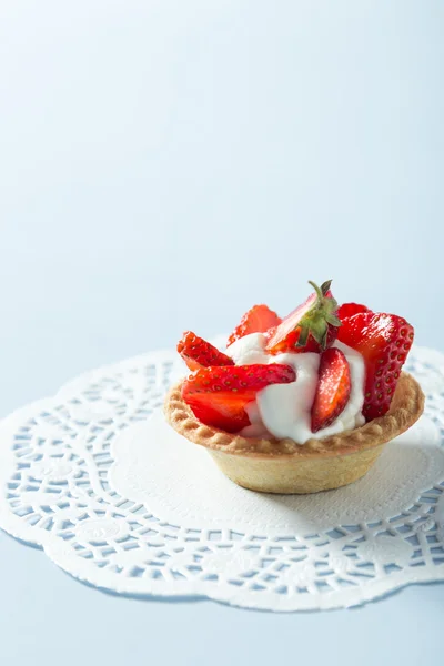 Tarta de fresa casera — Foto de Stock