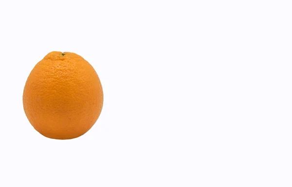 Isoliert. saftige Orange — Stockfoto