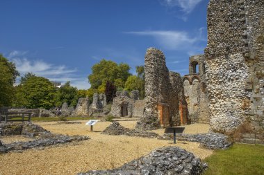 Wolvesey kalesinin, Winchester, İngiltere