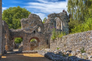 Wolvesey kalesinin, Winchester, İngiltere