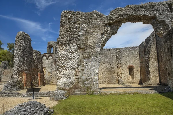 Ruinas del Castillo de Wolvesey, Winchester, Inglaterra — Foto de Stock