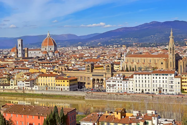 Florenz vom piazzale michelangelo, toskana, italien — Stockfoto