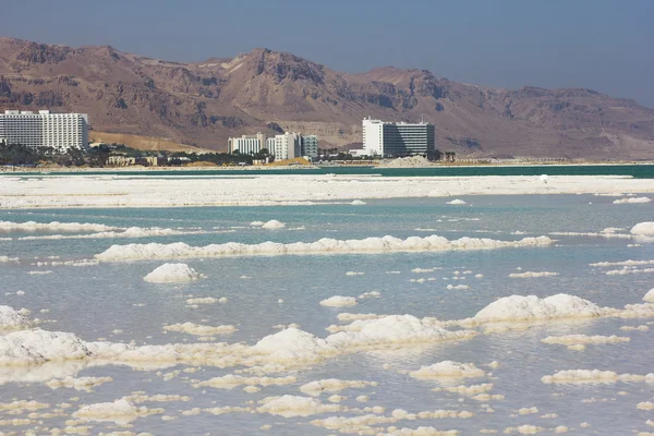 Landschap van de dode zee, Israël — Stockfoto