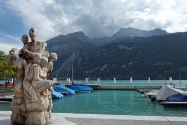 heykel Brienz Gölü Brienz, İsviçre