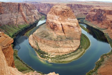 At nalı Bend, Colorado Nehri, Glen Kanyon, Arizona, ABD