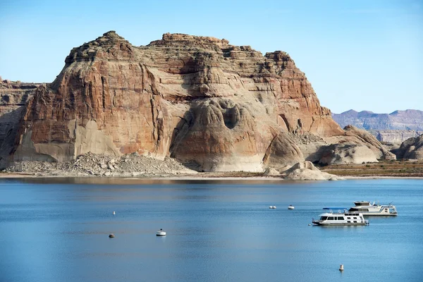 Landskapet i lake Powell, Colorado River, Usa — Stockfoto