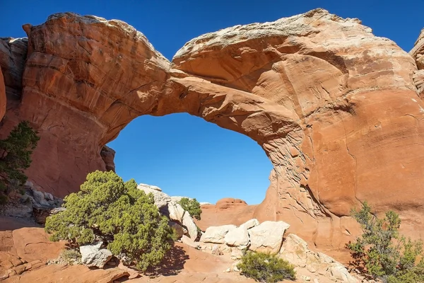 Oblouky národní park, utah, usa — Stock fotografie