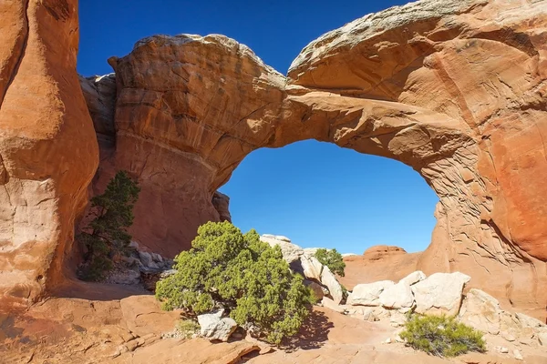 Oblouky národní park, utah, usa — Stock fotografie