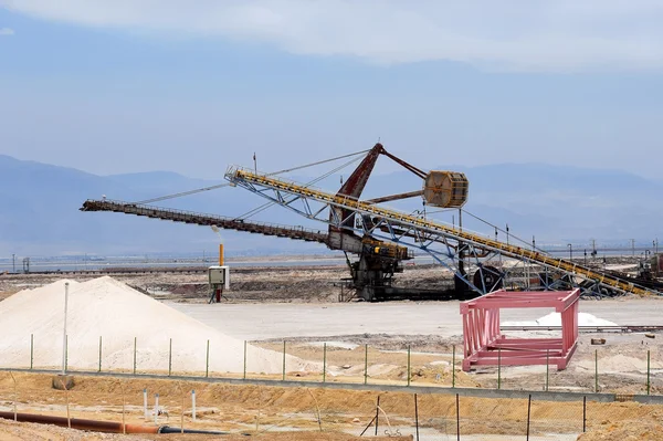 Závod na výrobu hnojiva minerální, Izrael — Stock fotografie