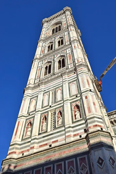 Glockenturm von Giotto (Glockenturm), Florenz — Stockfoto