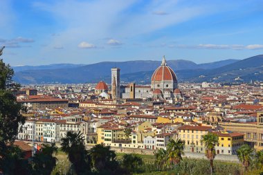 Piazzale Michelangelo, Toskana, İtalya ile Floransa