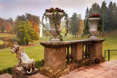 sabah Pavlovsk Park, Saint Petersburg, Rusya Federasyonu