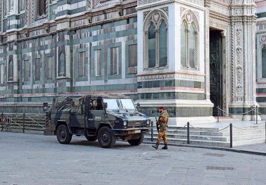 Floransa'da İtalyan ordusunun özel birim