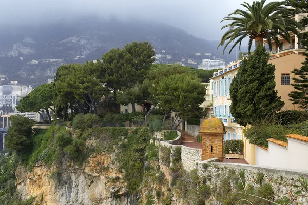 Cliff of Monaco — Stock Photo, Image