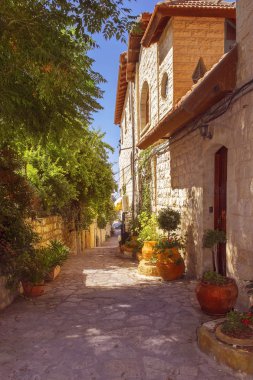 Safed, üst Galilee, İsrail eski taş ev