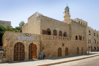 Al Bahr Camii eski şehir, Jaffa, İsrail