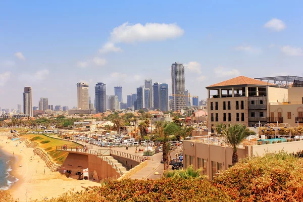 Utsikt över moderna Tel Aviv — Stockfoto