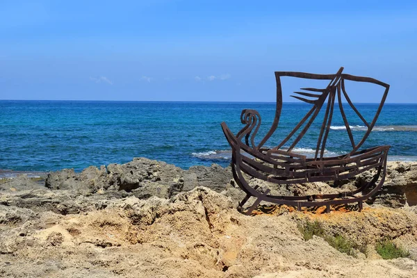 Hof Dor Beach Nature Reserve Plage Pittoresque Une Bande Côtière Image En Vente