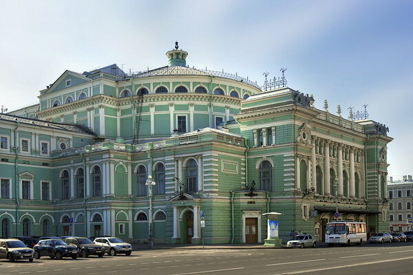 The Mariinsky Opera and Ballet Theatre in Saint Petersburg, Russia