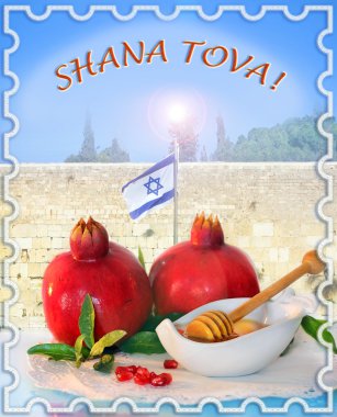 tebrik için tatil rosh hashanah, İngilizce