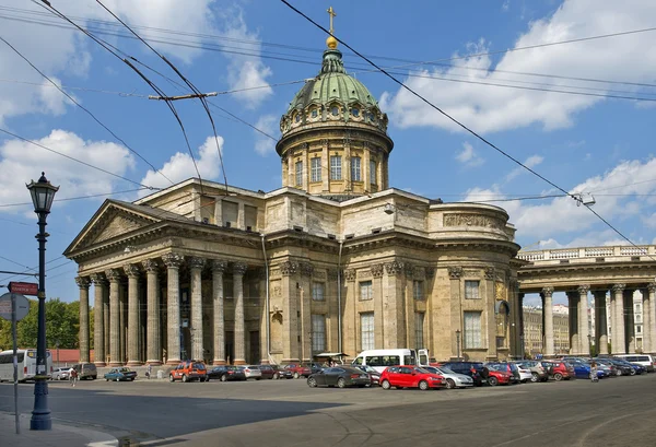 Catedral de Nossa Senhora de Kazan em São Petersburgo, Rússia — Fotografia de Stock