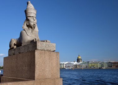 Sfenks, universitetskaya dolgu, saint petersburg, Rusya Federasyonu