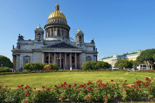 Catedral de São Isaac em São Petersburgo, arquiteto Auguste de Montferrand — Fotografia de Stock