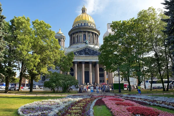 Исаакиевский собор в Санкт-Петербурге, архитектор Огюст де Монферран — стоковое фото