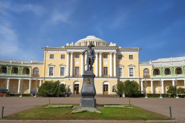 Anıt Paul için ben ve Pavlovsk Palace, Pavlovsk, Saint Petersburg