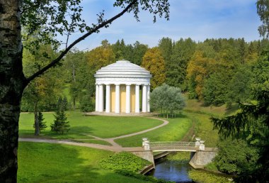 Temple of Friendship in Pavlovsk Park, Saint Petersburg clipart