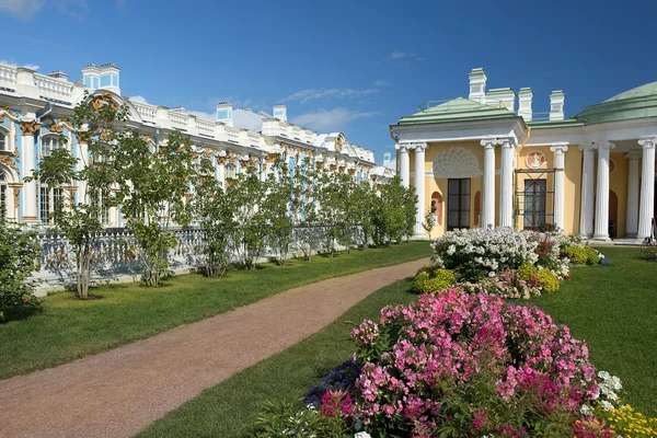 Baño frío con habitaciones de ágata en Tsarskoye Selo (Pushkin), San Petersburgo — Foto de Stock