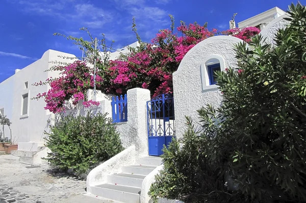 Pandangan Picturesque pulau Santorini, Yunani — Stok Foto