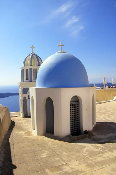 Malerischer Blick auf die Insel Santorini, Griechenland — Stockfoto