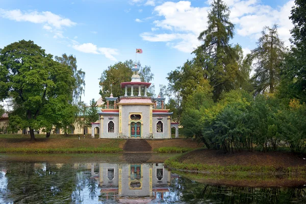 Pavilhão chinês em Tsarskoye Selo (Pushkin), São Petersburgo — Fotografia de Stock