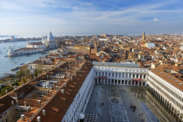 Magnificent view of the old Venice from a height — Stock Photo, Image