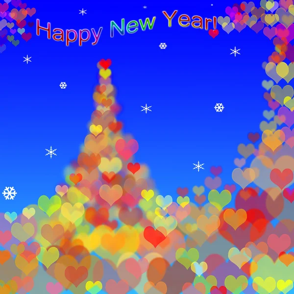 Congratulation happy New Year — Stock Photo, Image