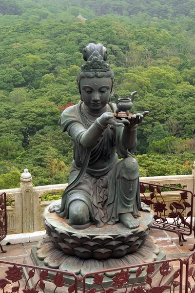 A Oferta dos Seis Devas, Mosteiro de Po Lin, Hong Kong — Fotografia de Stock